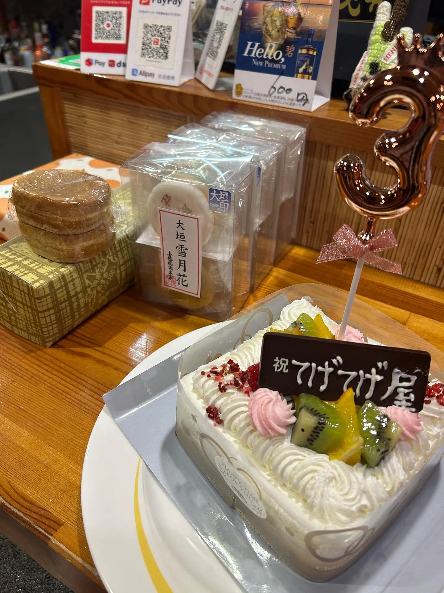 3周年の備忘録。