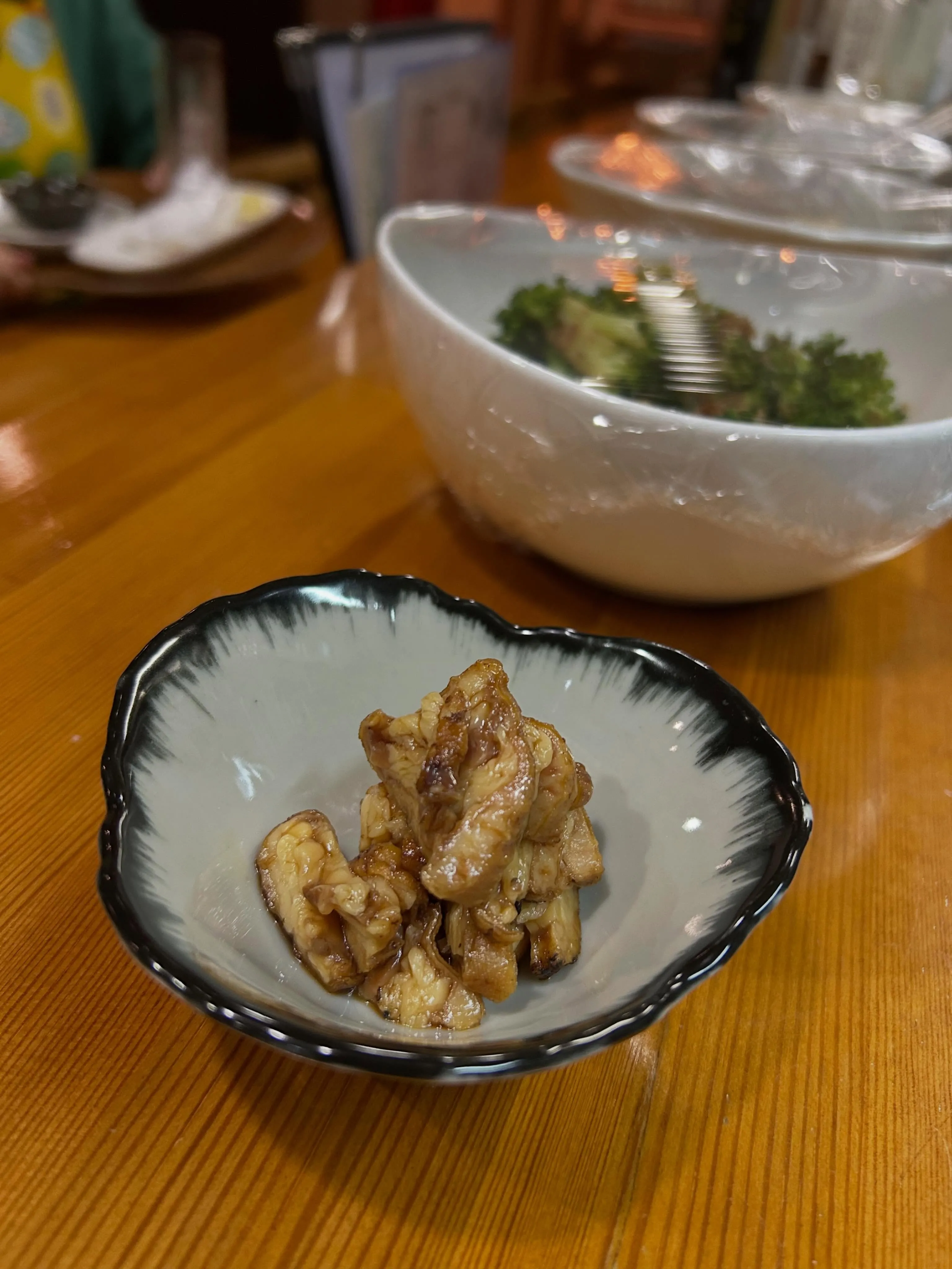 鶏皮の漬けをリニューアルしました！堺東居酒屋[てげてげ屋]